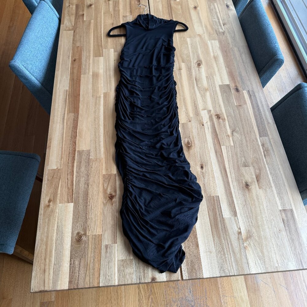 *SHOP CLOSING 4/26* AFRM Shirred Sleeveless Midi Dress